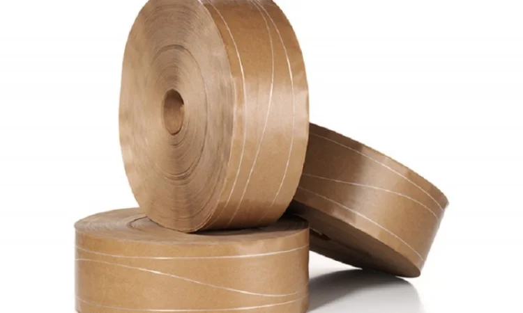 Армований крафт-скотч Stabil 60 мм х 200 м, активується водою - фото № 1