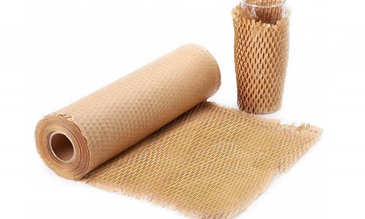 Cотовая крафт-бумага коричневая PaperPack, лист формат А3 (297 мм × 420 мм) - фото № 5