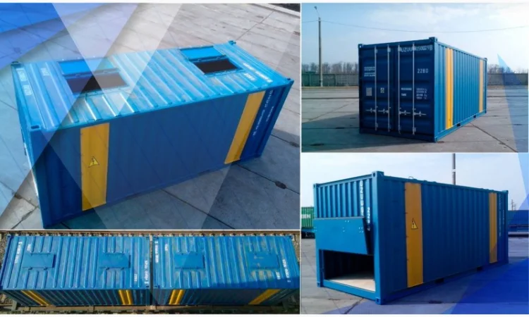 Контейнера для перевозки зерна - фото № 1