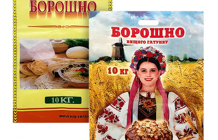 Мішок поліпропіленовий 80гр 40х55 см для 10кг борошна - фото № 1