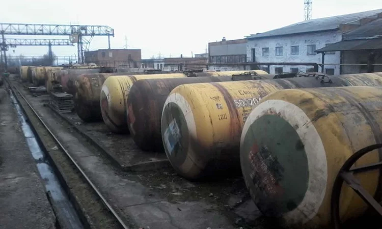 Продам емкости ж/д 73 м.куб тип (калибр) 62 - фото № 1