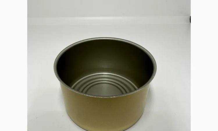 Банка жерстяна лакована 5 під паштет, рибу, мясо птиці, врх, свинини - фото № 1