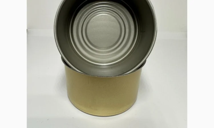 Банка жерстяна лакована 5 під паштет, рибу, мясо птиці, врх, свинини - фото № 2