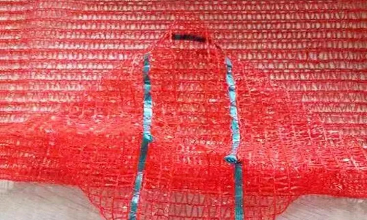 Сітчастий мішок для пакування цибулі, картоплі, фруктів, овочів - фото № 2