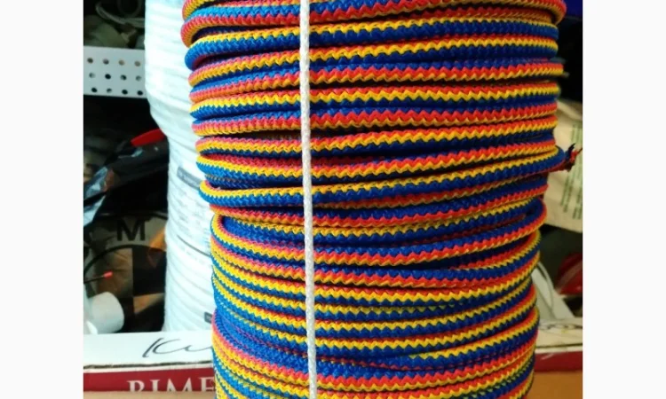 Шнур вязаный 7мм-100метров - фото № 1