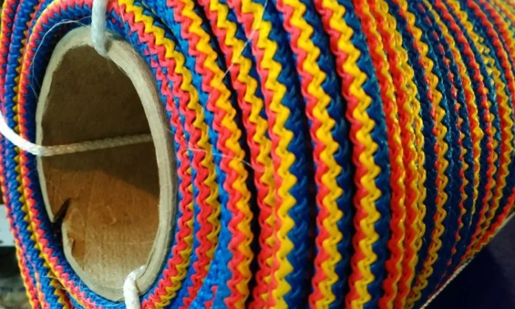 Шнур вязаный 7мм-100метров - фото № 3