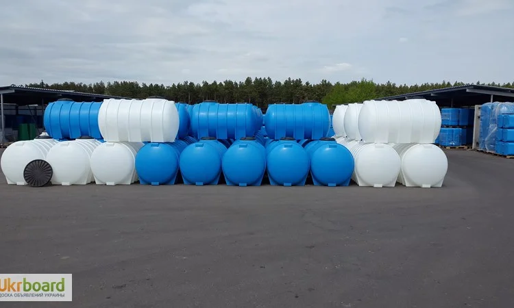 Емкость для воды пластиковая, купить бак для воды, резервуар для воды. Лучшая цена - фото № 2