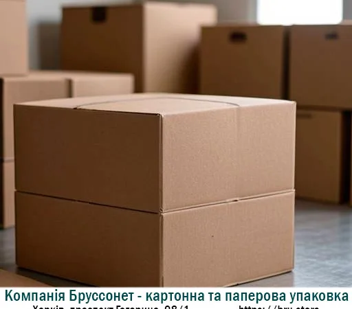 Картонна та паперова упаковка від виробника за низькими цінами - Компанія Бруссонет - фото № 1