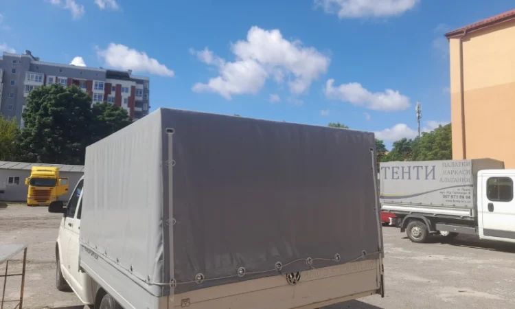 Тенты и накрытия для зерновозов, альтанки на заказ - фото № 5