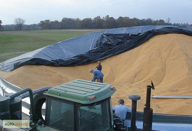 Тент, накрытие для зерна, пшеницы, ячменя, овса - фото № 1