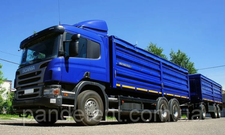 110 грн/м2. Тент ПВХ от производителя на зерновоз накидка под трубу с фурнитурой - фото № 3