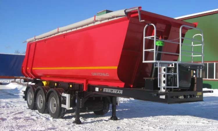 Накидка на КАМАЗ зерновоз из пвх ткани 3, 1 х 6 м - фото № 1