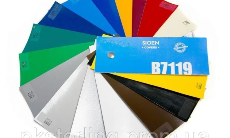 Ткань ПВХ для тентов. Опт в рулонах и розница на отрез. Недорого - фото № 1