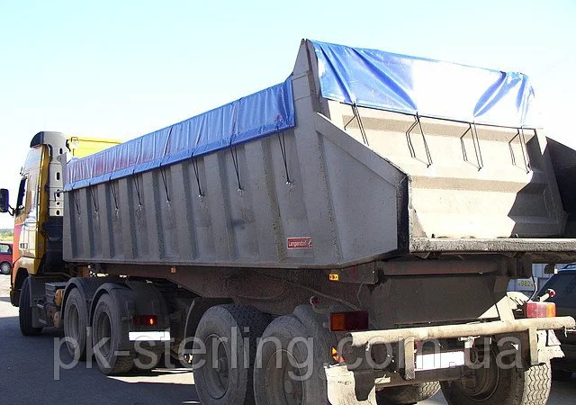 Тент на зерновоз, накидка для зерновоза, самосвала, фурнитура, ткань пвх - фото № 7