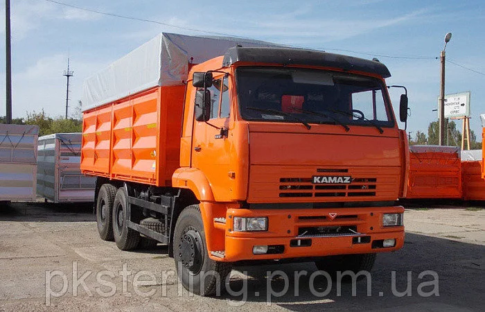 Тент накидка ПВХ на зерновоз, полог на самосвал под трубу с кольцами, трещетками - фото № 4