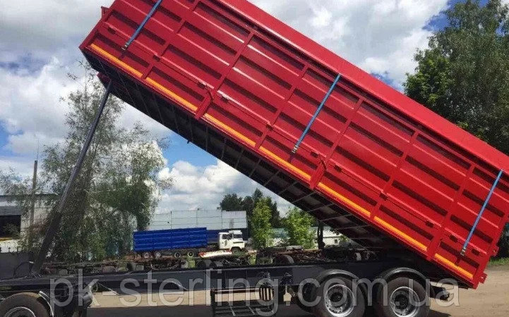 Тент накидка ПВХ на зерновоз, полог на самосвал под трубу с кольцами, трещетками - фото № 8