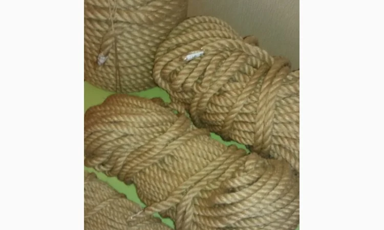 Канат джутовый 8 мм-50м - фото № 5