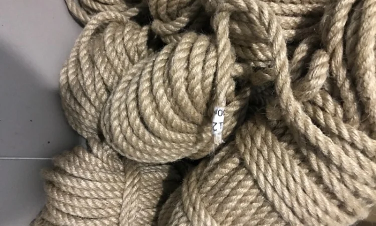 Канат джутовый 8 мм-50м - фото № 6