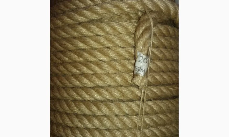 Канат джутовый 6мм 100м - фото № 2