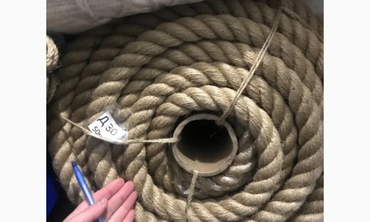 Канат джутовый 6мм 100м - фото № 7
