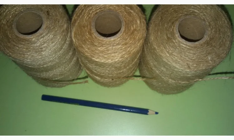 Шпагат джутовой 200, 400, 600грам, 1кг - фото № 2