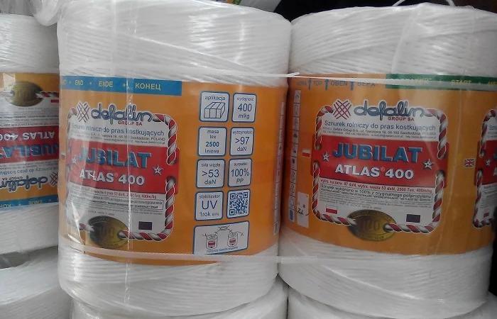 Шпагат сінов'язальний Jubilat Atlas 400 (Польща) - фото № 4