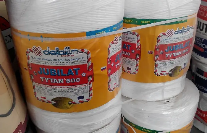 Шпагат сеновязальный Jubilat Titan 500 (Польша) - фото № 1