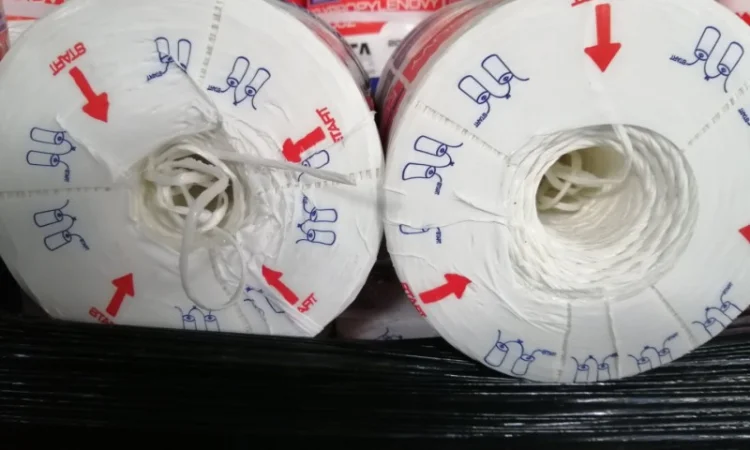 Шпагат сеновязальный Юта - JUTA 500 Чехия, для тюковки сена и соломы; 2000м - фото № 3