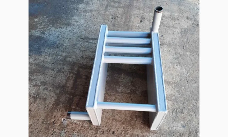 Теплообмінник для водяного опалення. Радіатор в піч - фото № 3