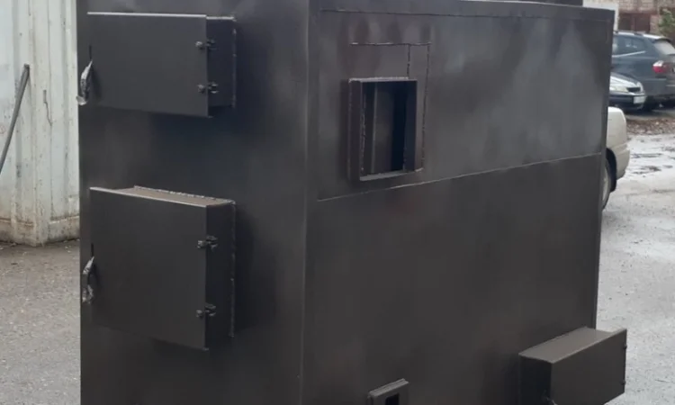 Котел твердопаливний повітряного опалення потужністю 150 кВт - фото № 1