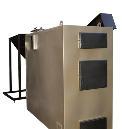 Котел воздушного отопления с автоматической подачей трески - фото № 2