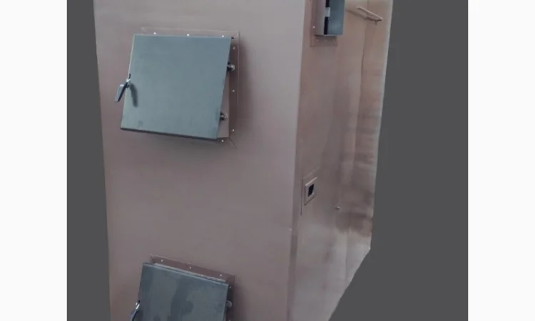 Пиролизный котел воздушного отопления КFPV-200 от производителя - фото № 2