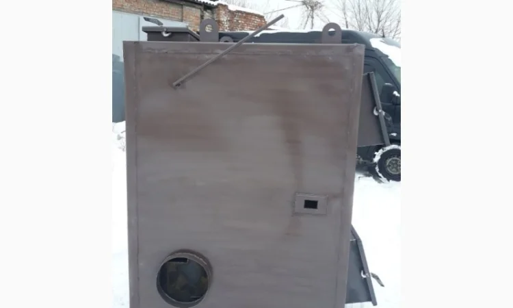 Пиролизный котел воздушного отопления 50 кВт от производителя - фото № 5