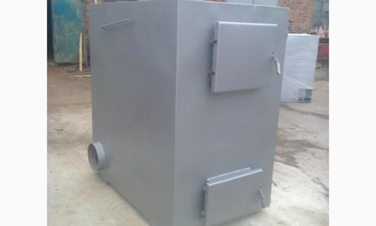 Твердотопливный пиролизный котел серии KFPV-100 от производителя - фото № 2