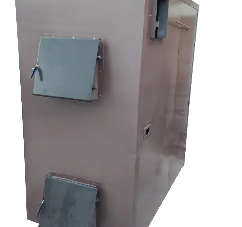 KFVP-150 от производителя Твердотопливный пиролизный котел воздушного отопления - фото № 1