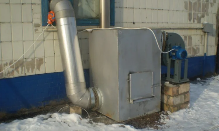 Котел повітряного опалення КFV-60 від виробника - фото № 1