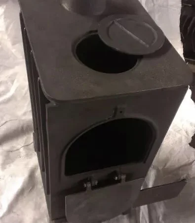 Пічка буржуйка піч чавунна чугунна топка - фото № 2