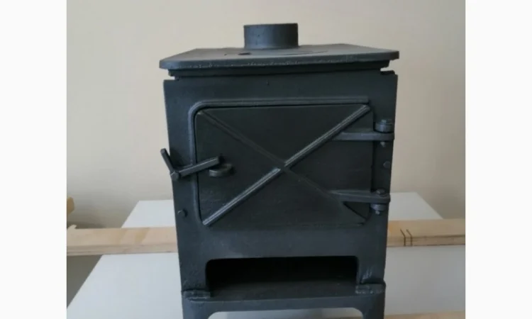 Буржуйка піч пічка чавунна чугунна топка камін для дому дачі гаража - фото № 4