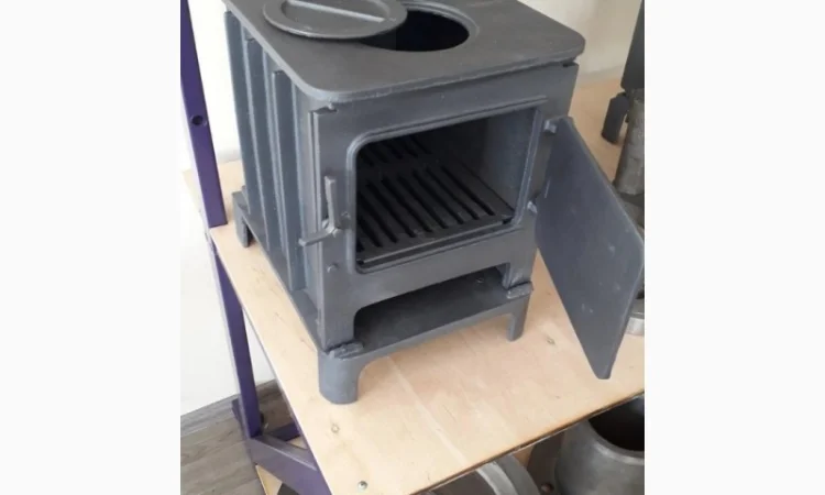 Буржуйка чугунная 4 кВт камин, печь - фото № 2