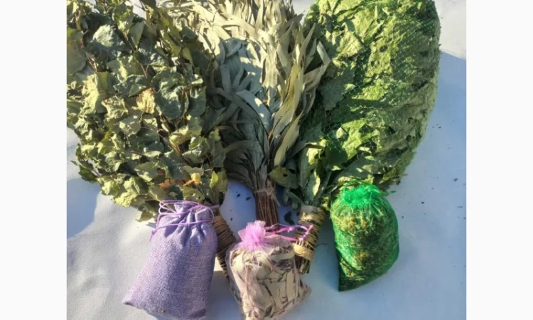 Віники для бані Дуб, береза Липа Евкаліпт - фото № 7