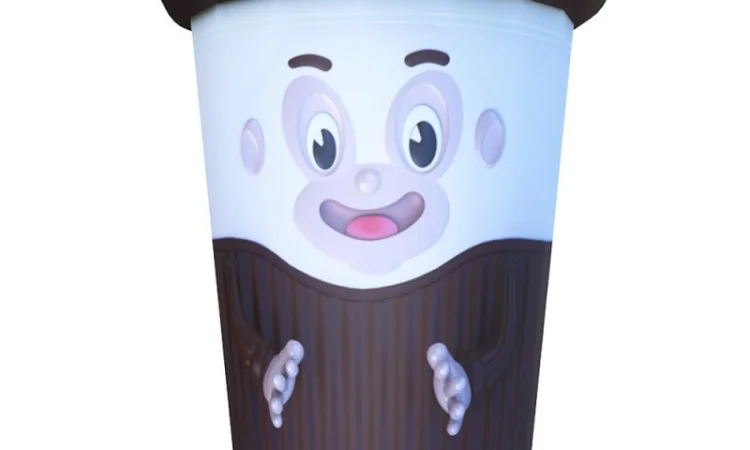 Светящаяся уличная реклама - фото № 1