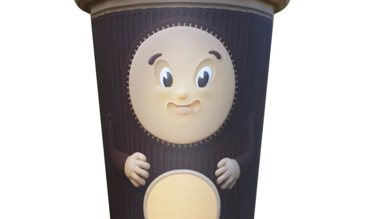 Наружная реклама ресторана - фото № 1