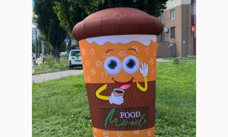 Вулична реклама з підсвічуванням без електрики - фото № 1