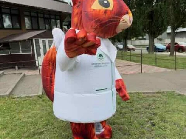 Белка костюм надувной - фото № 3