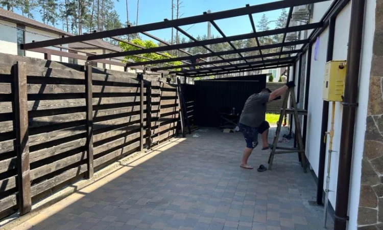 Ворота, паркани, навіси, балкони, альтанки, сходи, металоконструкції - фото № 3