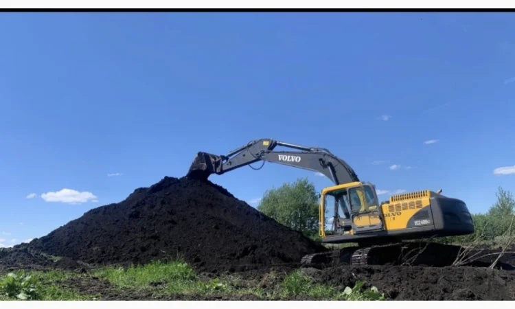 Подсыпка. Грунт на подсыпку. Планировочный грунт. Песок. Чернозем. Щебень. Вишнёвое - фото № 6