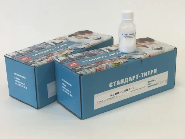 Калий йодистый стандарт-титры для окислительно-восстановительного титрования - фото № 1