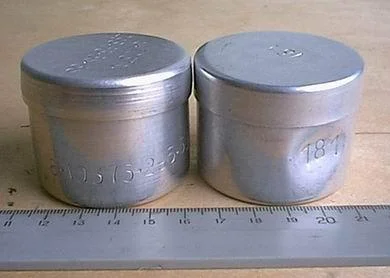 Лабораторные алюминиевые бюксы для исследований - фото № 2