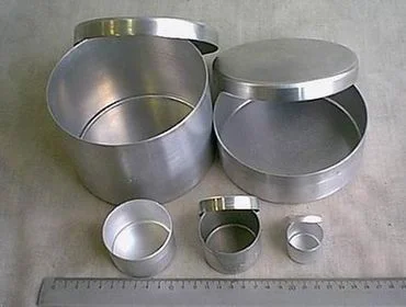 Лабораторные алюминиевые бюксы для исследований - фото № 3