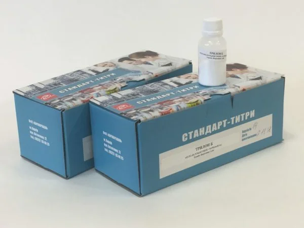 Трилон Б стандарт-титры (фиксаналы) для химического анализа - фото № 1